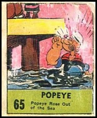 65 Popeye Rose Out Of The Sea